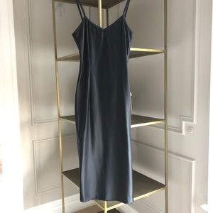 Pierre Balmain Lingerie Slip Dress Midnight Blue